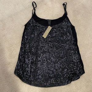 J.CREW Sequins Tank TOP, XXS